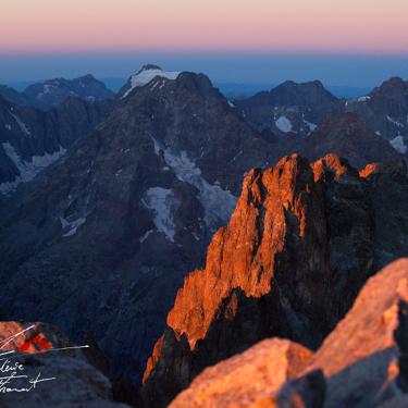Depuis la Grande Ruine, Ecrins (2016)