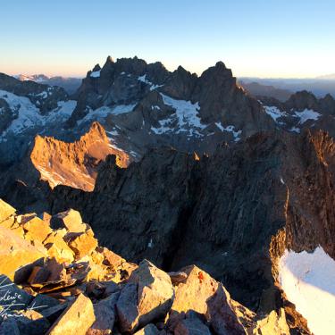 Depuis la Grande Ruine, Ecrins (2016)
